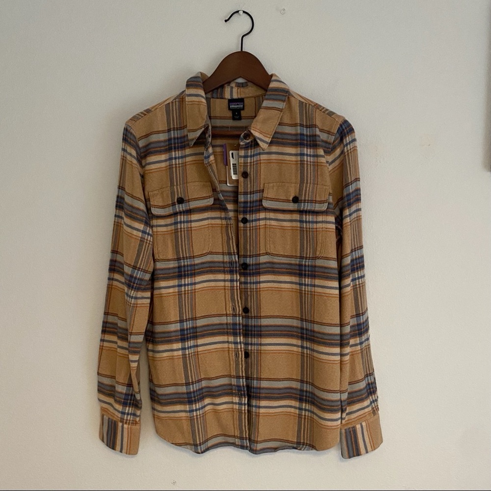 NWT Patagonia Fjord Flannel Women Size Small